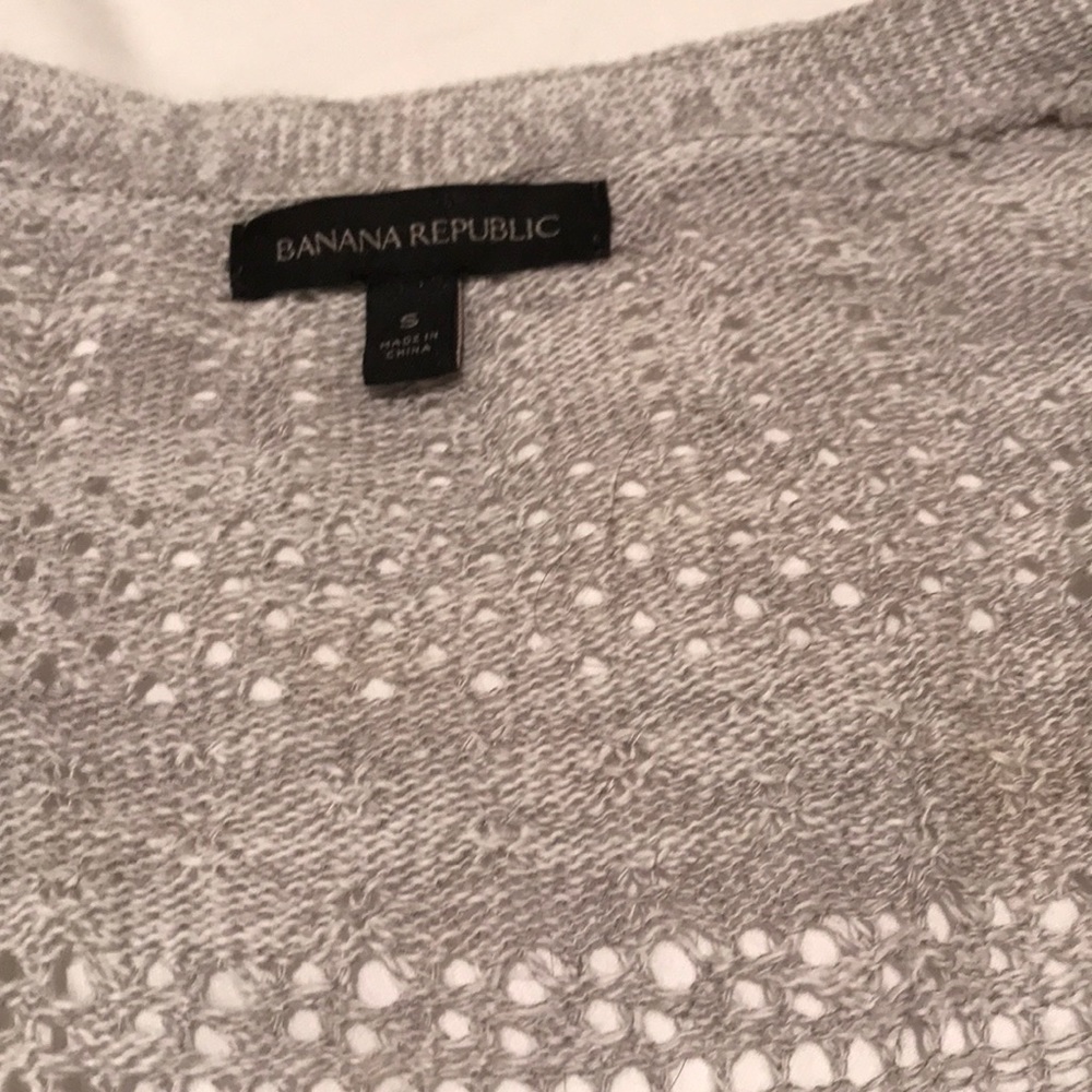 New banana republic long cardigan size small